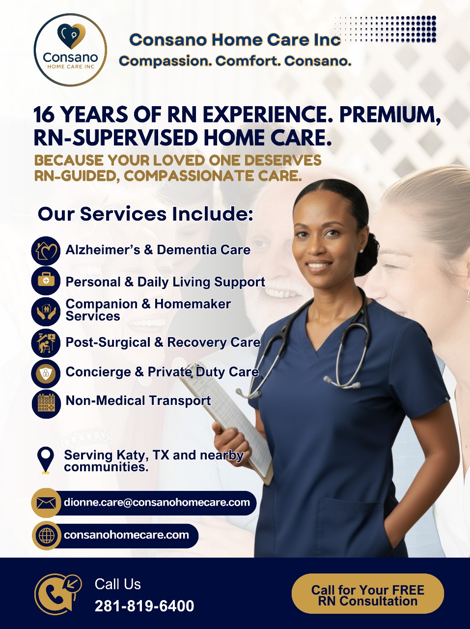 Consano Home Care Brochure Preview